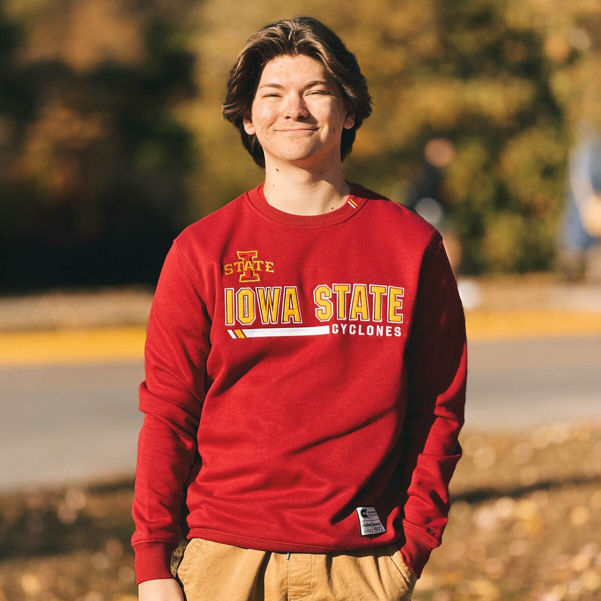 Colosseum I-State Cardinal Crewneck